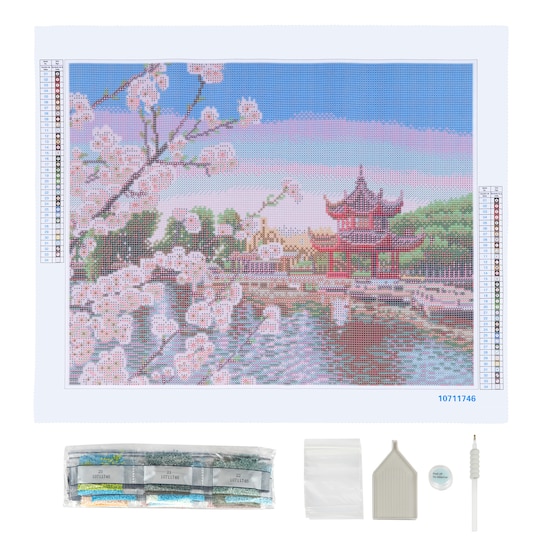 6 Pack: Pagoda Diamond Art Kit by Make Market®